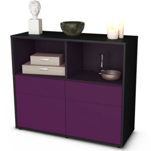 Sideboard Christine | | Front in Lila | 92x79x35cm (BxHxT)