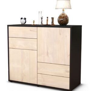 Sideboard Ciara | | Front in Zeder Holz Optik | 92x79x35cm (BxHxT)