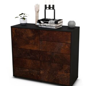 Sideboard Clarissa | | Front in Rost Optik | 92x79x35cm (BxHxT)