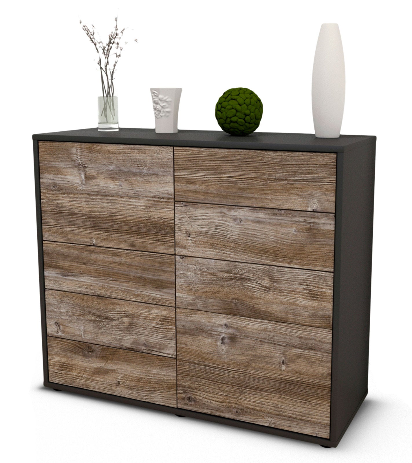 Sideboard Clarissa | | Front in Treibholz Holz Optik | 92x79x35cm (BxHxT) 1 Sideboard Clarissa | | Front in Treibholz Holz Optik | 92x79x35cm (BxHxT)