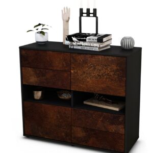 Sideboard Claudia | | Front in Rost Optik | 92x79x35cm (BxHxT)