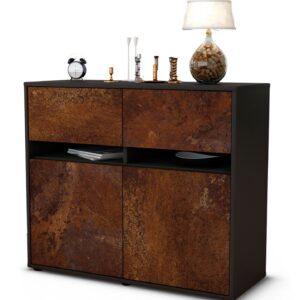 Sideboard Clea | | Front in Rost Optik | 92x79x35cm (BxHxT)
