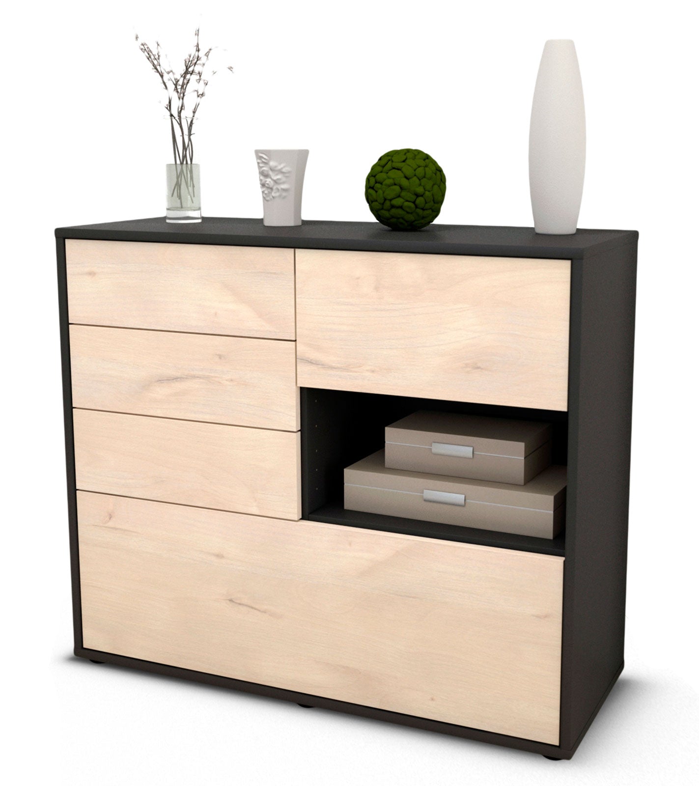 Sideboard Coco | | Front in Zeder Holz Optik | 92x79x35cm (BxHxT) 1 Sideboard Coco | | Front in Zeder Holz Optik | 92x79x35cm (BxHxT)