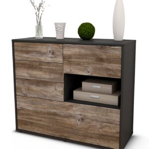 Sideboard Coco | | Front in Treibholz Holz Optik | 92x79x35cm (BxHxT)