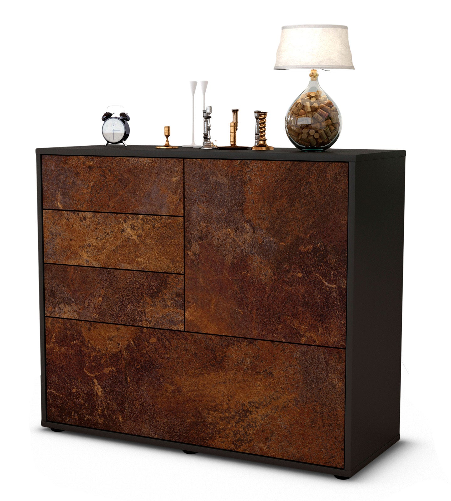 Sideboard Corina | | Front in Rost Optik | 92x79x35cm (BxHxT) 1 Sideboard Corina | | Front in Rost Optik | 92x79x35cm (BxHxT)