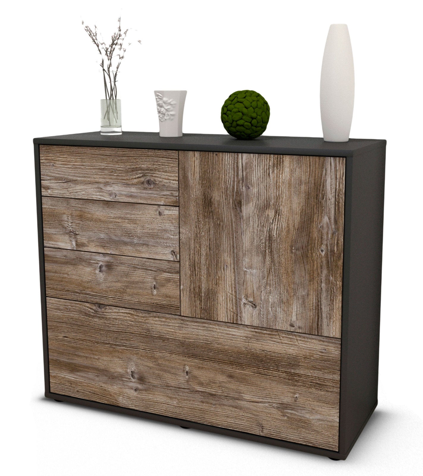 Sideboard Corina | | Front in Treibholz Holz Optik | 92x79x35cm (BxHxT) 1 Sideboard Corina | | Front in Treibholz Holz Optik | 92x79x35cm (BxHxT)