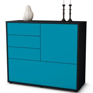 Sideboard Corina | | Front in Türkis | 92x79x35cm (BxHxT)