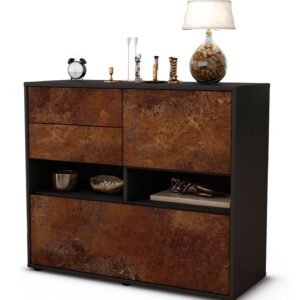 Sideboard Cornelia | | Front in Rost Optik | 92x79x35cm (BxHxT)