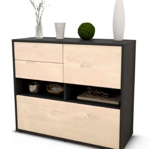 Sideboard Cornelia | | Front in Zeder Holz Optik | 92x79x35cm (BxHxT)