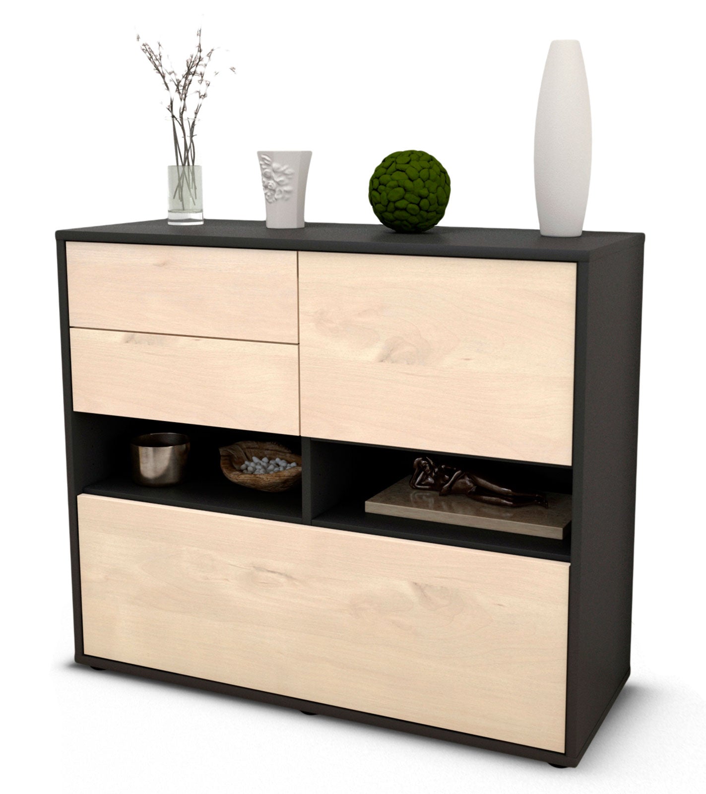 Sideboard Cornelia | | Front in Zeder Holz Optik | 92x79x35cm (BxHxT) 1 Sideboard Cornelia | | Front in Zeder Holz Optik | 92x79x35cm (BxHxT)