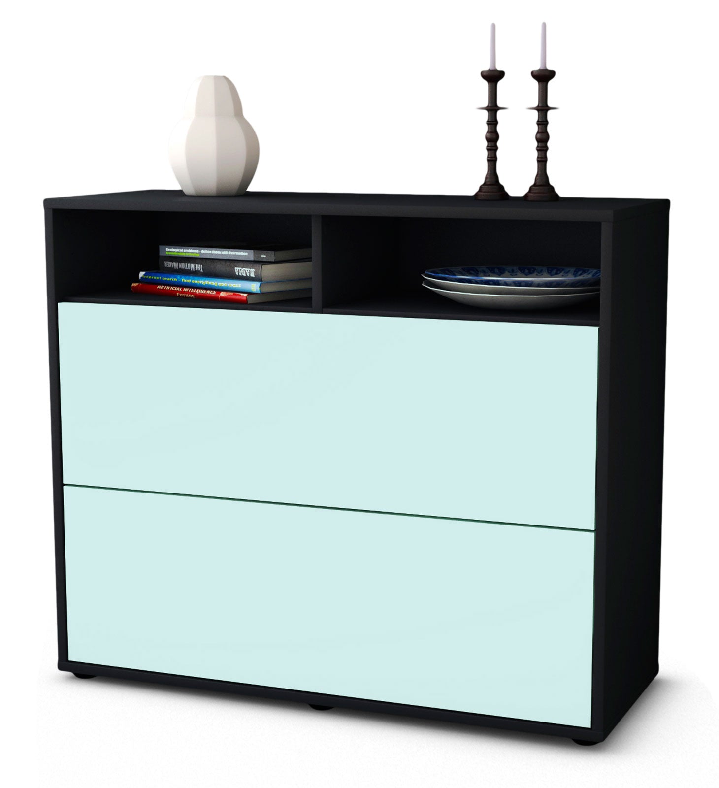 Sideboard Cosma | | Front in Mint | 92x79x35cm (BxHxT) 1 Sideboard Cosma | | Front in Mint | 92x79x35cm (BxHxT)