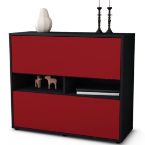 Sideboard Dalia | | Front in Bordeaux | 92x79x35cm (BxHxT)