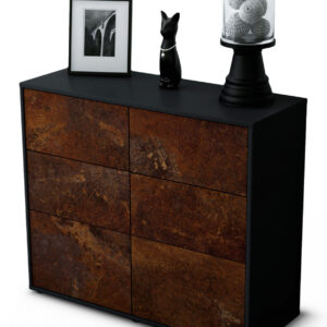 Sideboard Dalida | | Front in Rost Optik | 92x79x35cm (BxHxT)