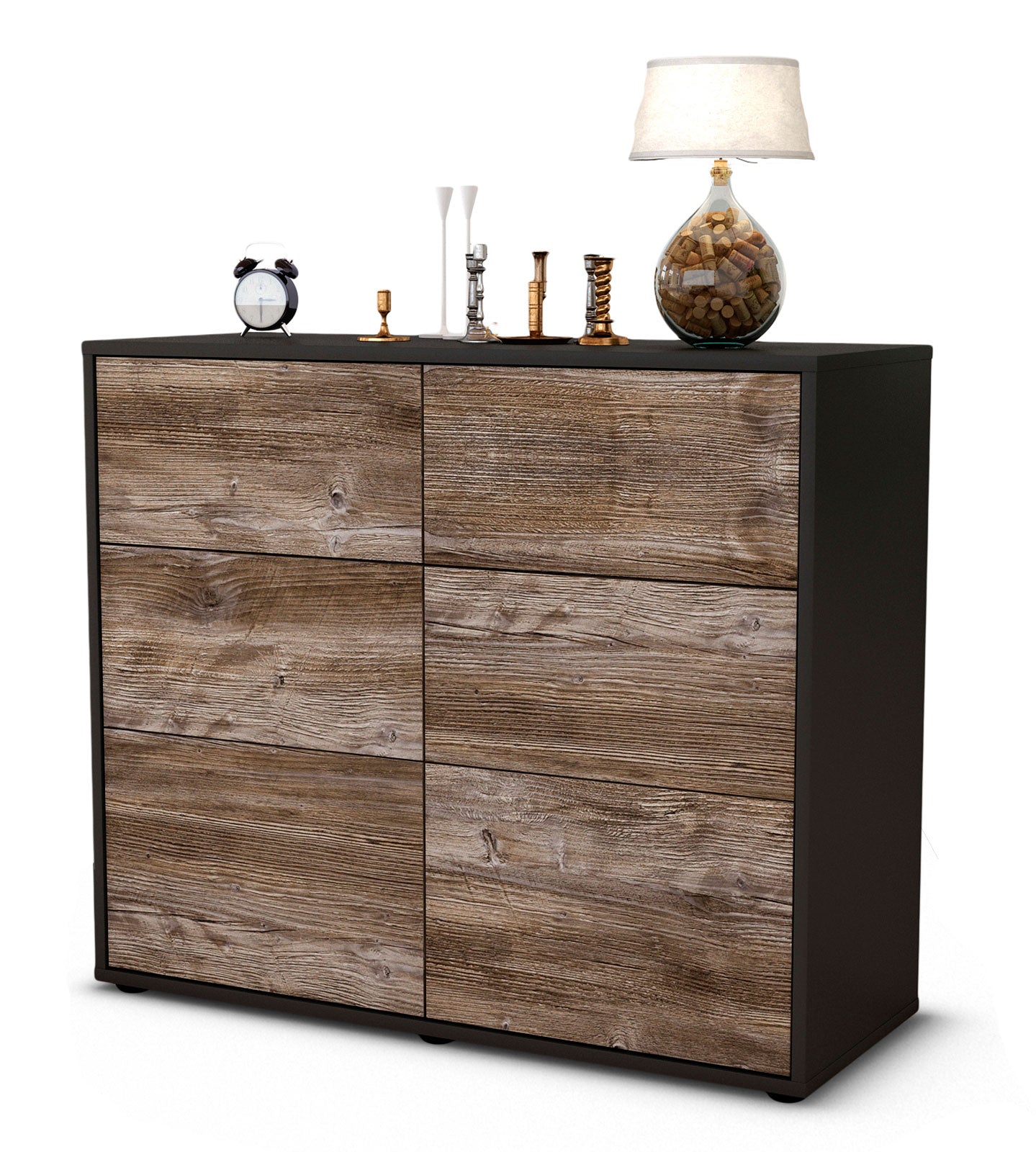 Sideboard Dalida | | Front in Treibholz Holz Optik | 92x79x35cm (BxHxT) 1 Sideboard Dalida | | Front in Treibholz Holz Optik | 92x79x35cm (BxHxT)