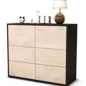 Sideboard Dana | | Front in Zeder Holz Optik | 92x79x35cm (BxHxT)