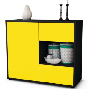 Sideboard Danica | | Front in Gelb | 92x79x35cm (BxHxT)