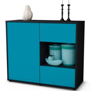 Sideboard Danica | | Front in Türkis | 92x79x35cm (BxHxT)
