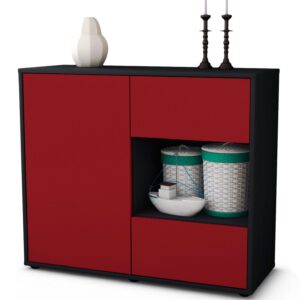Sideboard Danica | | Front in Bordeaux | 92x79x35cm (BxHxT)