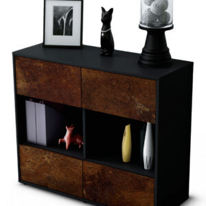 Sideboard Daniela | | Front in Rost Optik | 92x79x35cm (BxHxT)