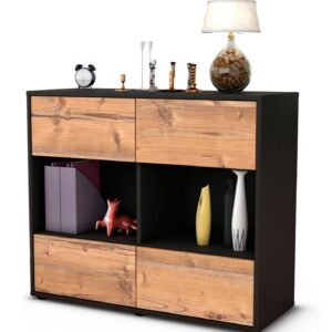 Sideboard Daniela | | Front in Pinie Holz Optik | 92x79x35cm (BxHxT)