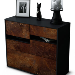 Sideboard Daria | | Front in Rost Optik | 92x79x35cm (BxHxT)