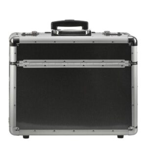 Pilotenkoffer Aluminium 48x40x23cm mit Rollen "Carbonlook" Alassio