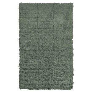 Badematte 50x80cm "Tiles" olive green