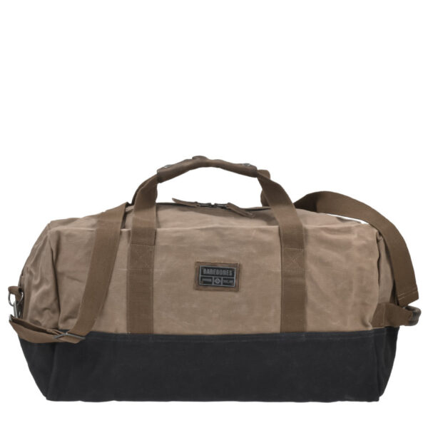 Reisetasche Canvas 55x29x26cm "Neelum" khaki, Sporttasche Herren, Weekender für Männer, robust, Outdoor, Camping BAREBONES