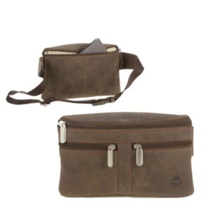 Bear Bauchtasche Leder 25x14cm Dark Nature antik braun HD3650
