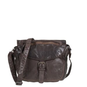 Schultertasche Leder 28x21cm "Mattea" braun Bear Design CL32609-brown