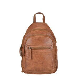 Rucksack Leder 23x34cm "Joy" cognac Bear Design CL36413-cognac