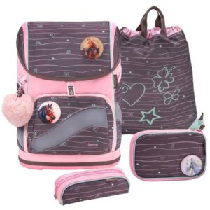 Belmil Premium Schulranzen Set Smarty Plus MINT