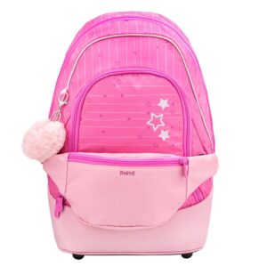 Belmil Premium Schulrucksack mit Bauchtasche CANDY