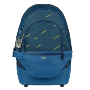 Belmil Premium Schulrucksack mit Bauchtasche ORION BLUE