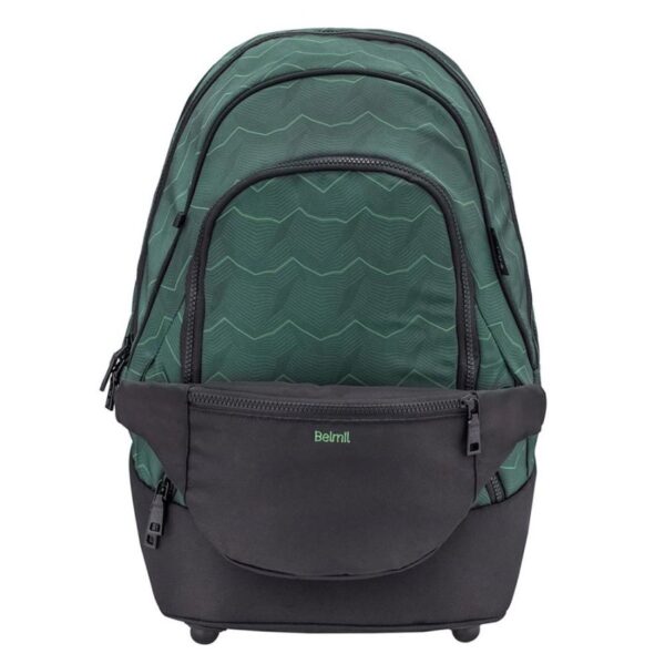 Belmil Premium Schulrucksack mit Bauchtasche TWIST OF LIME