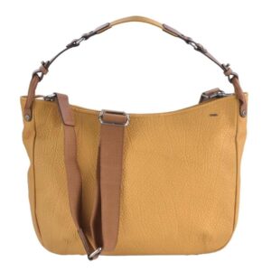 Handtasche Leder 36x27cm "Sanne" gelb Berba 125-997