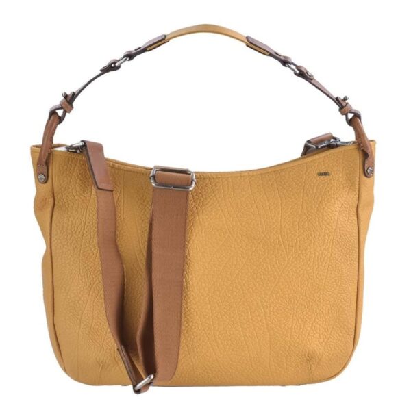 Handtasche Leder 36x27cm "Sanne" gelb Berba 125-997
