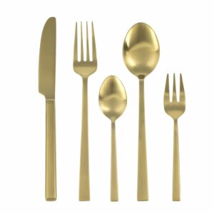 BITZ Besteckset 20-teilig brass goldfarben