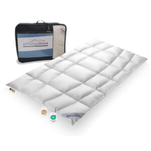 Extra warme 100% premium körperform Daunendecke Bettdecke 135x200 950g