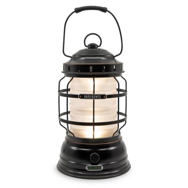 Barebones Camping Laterne Vintage LED Retro "Forest Lantern" aufladbar über USB mit Akku