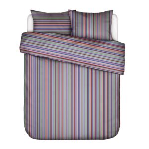 Bettwäsche Essenza Satin Donna Multi Streifen bunt 135x200
