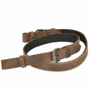 Gewehrgurt Leder 105cm GS-3 "Vintage Hunting" antikbraun Greenburry