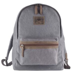 Rucksack Hanf 30x40cm "Vintage Hemp" grau Greenburry 5921-29