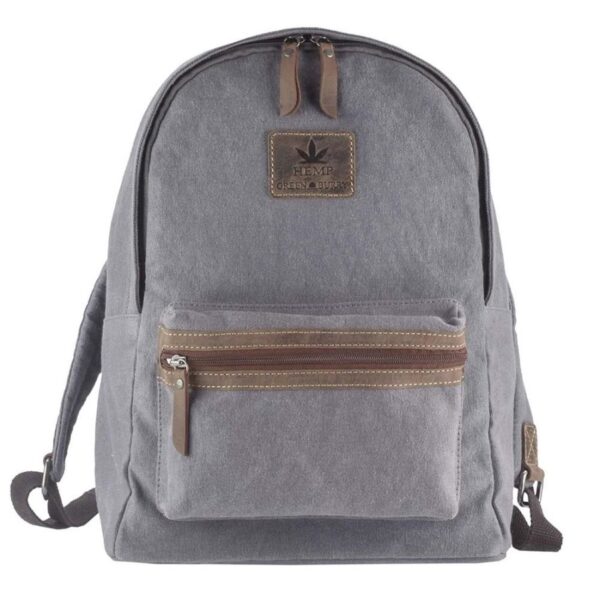 Rucksack Hanf 30x40cm "Vintage Hemp" grau Greenburry 5921-29