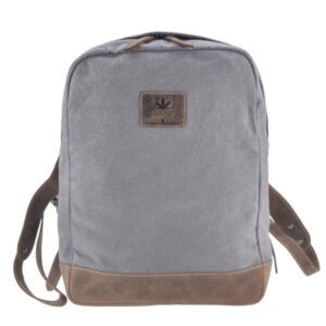 Rucksack Hanf 28x36cm "Vintage Hemp" grau Greenburry 5922-29