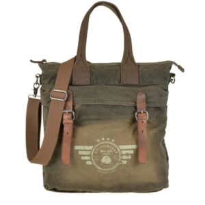 Shopper Canvas 36x38cm "Aviator" khaki Greenburry 5900-30