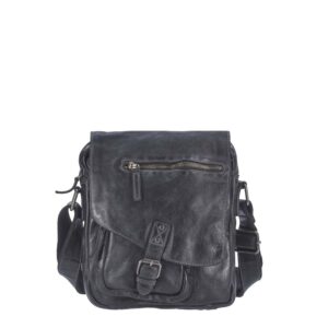 Greenburry Umhängetasche Vintage Washed 25x28cm anthrazite