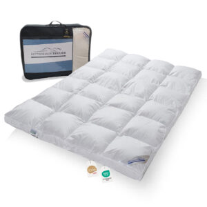 Polarwarm Hochsteg Daunenbett 100% neue Daunen Klasse1 1040g 135x200