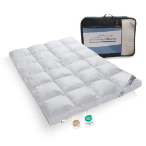 Super warme 100% Winter Hochsteg Daunen Bettdecke 1550g Daunen 155x220