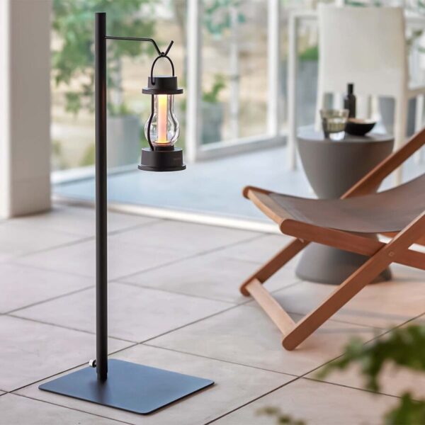 Laternen-Ständer ausziehbar 80-152cm "Tower" schwarz Yamazaki 4515